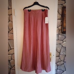 Wonderly linen-like, wide leg, pants